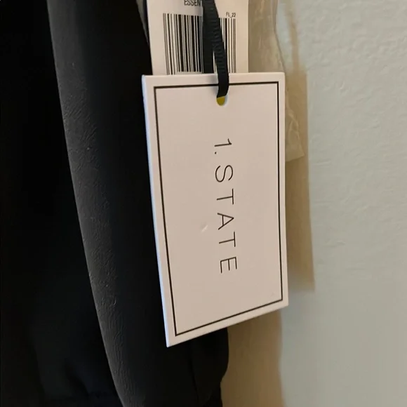 1. State Black Ruffle Mini Dress - Picture 2 of 9